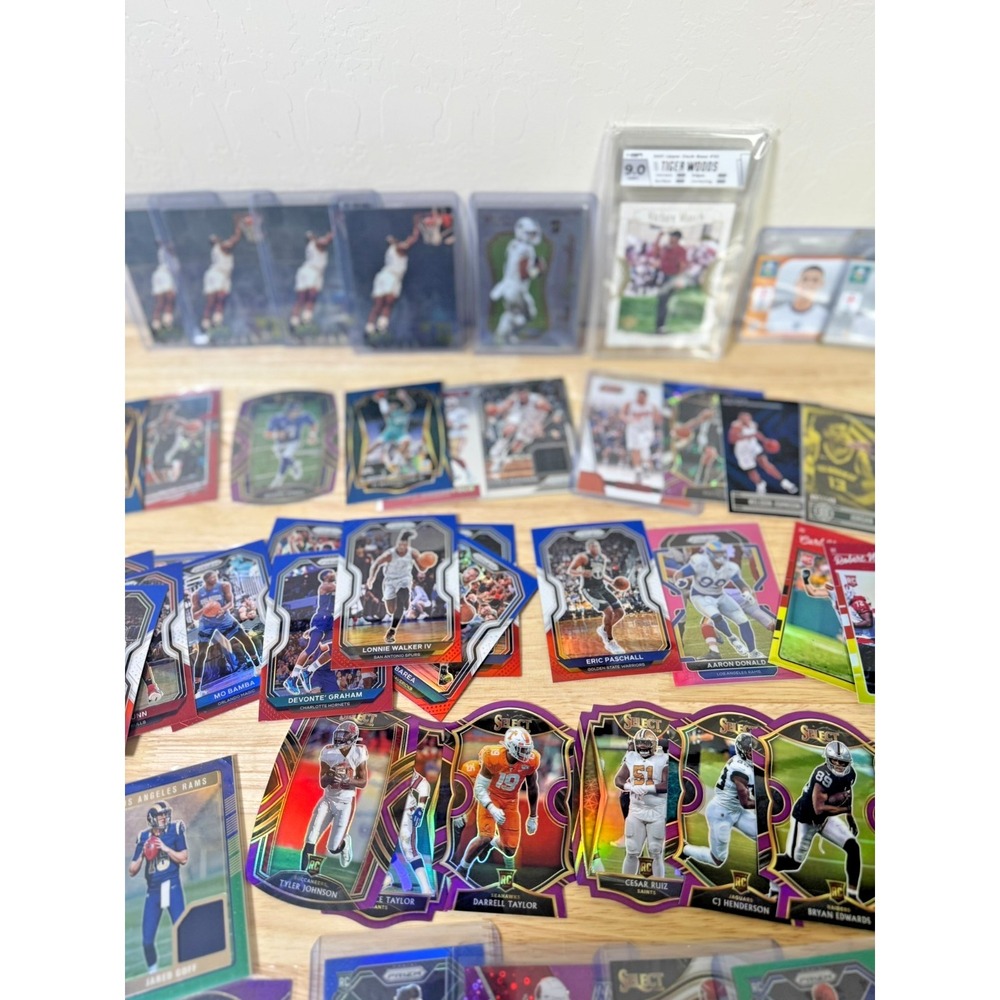 Sports Card Lot (200+ Cards) - Low End Cards Rookies Silvers SP Numbered READ - Picture 9 of 17